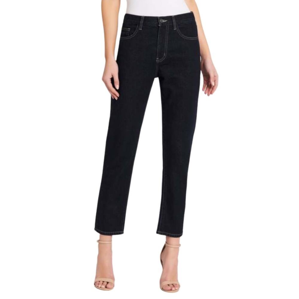 Current/Elliot The Vintage Cropped Slim Jean- Clean Rigid Indigo Size 24